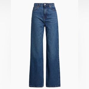 Reformation Wilder Stretch High-Rise Wide-Leg Jeans size 24